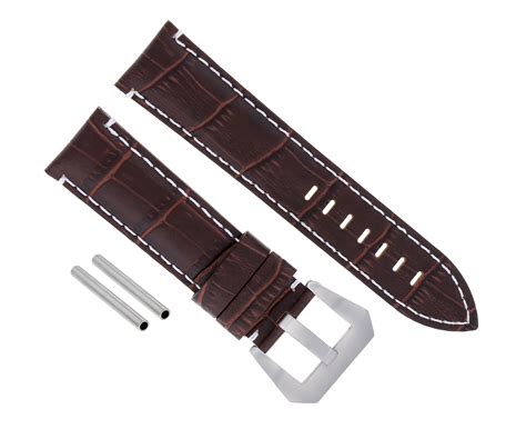 panerai brown strap|authentic panerai watch straps.